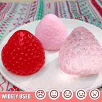 Taba Squishies Braškių Vaisių Suspaudžiami Žaislai Kawaii Lipnus Streso Fidget Žaislas Dovana Tobulas Stalo Aksesuaras Vaikams Suaugusiems