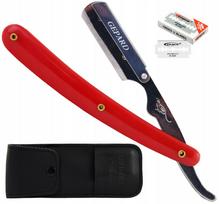 Tommo beard shaving razor set razor blade + case hairdressing barber