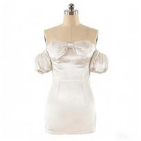 Sua Cosplay Costume White Dress Short Halloween Cosplay Clothing L balta