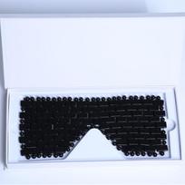 Nefrito ir Rožinio Kvarco Kristalinis Akių Kaukė - Rankų Darbo Spa Brangakmenio Ametisto Grožio Kaukė Obsidian Eyelid A Grade