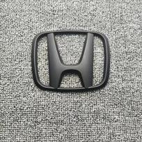Honda automobilio priekinis galinis logotipas grotelių emblema lipdukas Automobilio priedai CR-V STEPWGN Civic Accord City XR-V Odyssey Fit XK6 92mm x 75mm matinė juoda spalva