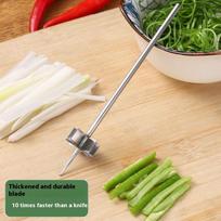 Onion Cutting Knife Household Kitchen Multi-functional Slicer Gadget Stainless Steel Ordinary