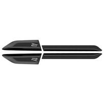 2 vnt. 3D ABS logotipas Automobilio sparno šoninis sparnas Emblema Lipdukas Priedai Volkswagen VW R GTI 4MOTION Rline Tiguan L 2017 Dekoravimas