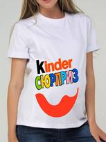 T-Shirt Kinder Surprise M white