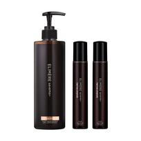 ELIMERE SAVEMO Šampūnas nuo plaukų slinkimo 500ml ir Ampulė nuo plaukų slinkimo 20ml (9 Parinktys) #Shampoo 500ml x 1 + Hair Loss Ampoule 20ml x 2 black