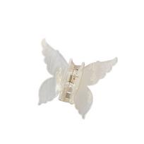 Color Changing Butterfly Hair Clip Colorful Large Shark Clip Acetate Butterfly Hair Claw  Girl smėlis