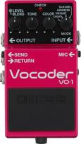 BOSS Vocoder Effect Pedal Electric Voice VO-1 - Guitar/Bass - red