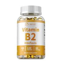 Vitaminas B2 Riboflavinas 400mg 120 kapsulių — Kasdienė mityba, Metabolizmo palaikymas, Kasdienė savijauta 120*1
