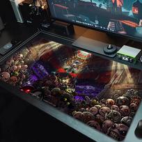 The Binding of Isaac pelės kilimėlis Didelė žaidimų stalo pagalvėlė Neslystantis nešiojamojo kompiuterio planšetinio kompiuterio Didelis pelės kilimėlis XXL kilimėlis Mini PC žaidimų kilimėlis Su užrakinamu kraštu_xia 40cmx90cm(15.7x35.4inch)