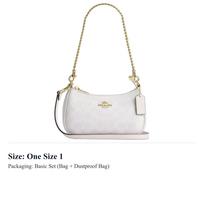 COACH Teri Pečių krepšiai CW323-IMXU5 One Size 1 white