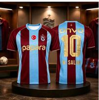 2026 Trabzonspor Salah #10 Futbolo marškinėliai – Vyriški vasariniai sportiniai drabužiai 5XL