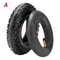 200X50 Ratlankiai 8X2  Padanga ir vidinė kamera Elektriniam paspirtukui Vežimėliui Sunkvežimiui Pneumatiniam vežimėliui A inner out tire gray