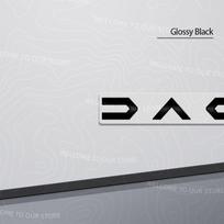 Cinko lydinys Bigster spyruokliniam dulkių siurbliui Dci Sandero Jogger GFED3 Dokker Lodgy Logotipas Automobilio bagažinės 3D metalinis emblema Galinės kėbulo emblemos lipdukas