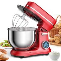 5L Silent Smart Stand Mixer: Cross-border Dough & Egg Beater Mixer 220-240V UK Plug gray