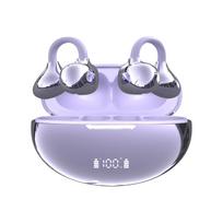 Xiaomi Clip-Style Bluetooth Earbuds Pressure-Free Comfort Fit Premium Noise Canceling Long Battery Life with Built-In Mic violetinė
