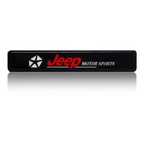 Automobilio priekinių grotelių emblema LED šviesa Grotelių dekoratyvinė šviesa JEEP Wrangler Grand Cherokee Compass Renegade JK JL TJ Patriot juoda