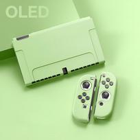 Apsauginis dėklas, suderinamas su „Switch Oled“ konsole ir „Joy-Cons“, jungiklį galima įdėti į doką su apvalkalu OLED