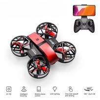 Naujas Mini Drone 4k Professional HD 1080P plačiakampis fotoaparatas WiFi FPV nuotolinio valdymo drono aukščio palaikymas 8000 m dronų vaikiškų žaislų dovanos vaikams Without camera 1 B raudona