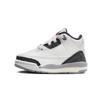 Air Jordan 3 Retro TD Cement Grey Baby Sneakers White Summit-White Fire-Red DM0968-106 25 white