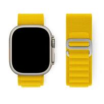 Alpine Loop for Apple watch bands ultra 2 49mm 10 9 8 7 6 SE 5 4 46mm 42mm 40-44mm 45mm 41mm sport bracelet correa iwatch Strap 38 40 41 S10-42MM yellow