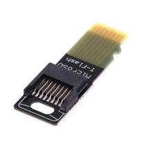1x Test Tool For Micro SD TF Memory Card Male To Female Extension Adapter Extender PCBA Connector For Phone Computer MP3 MP4 GPS gray