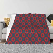 Jon Fishman Dress Pattern New Arrival Fashion Leisure Warm Flannel Blanket Jon Fishman Pattern Phish Hippie 30x40in red