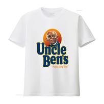 Uncle Bens Rice Food Cooking T Shirt Cute Hipster All Match Perfect Every Time vintage Washed Soft Top For Everyday Wear 3XL blue