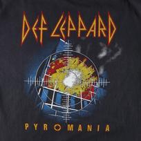 1983 Def Leppard Pyromania European Tour Black Unisex T-Shirt S-234XL A317 Unisex T-Shirt Graphic Tee XXL brown