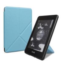 Sulankstomas dėklas-stovas Kindle Paperwhite Colorsoft 1 2 3 5 6 10-osios 11-osios 12-osios kartos 6 6,8 7 colių dėklas PQ94WIF 2018 KPW4 šviesiai mėlyna spalva