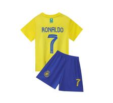 23-24 Rijado išvykos šviesiai mėlyna Nr. 7 klubo futbolo aprangos komplektas Vaikams Dydis 14-30 26 yards/150 yellow