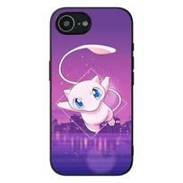 for Samsung Galaxy S25 S24 S22 S23 FE Ultra Plus A56 A05 A06 A15 A16 A55 S7 Edge Phone Case Mewtwo P-Pokemons Mew P-Pikachus Galaxy A05 purple