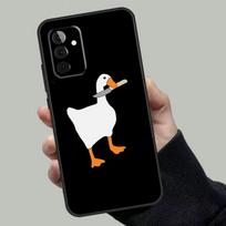 Cute Cartoon Duck Case For Samsung Galaxy A56 A36 A16 A33 A13 A23 A52 A32 A12 A54 A34 A14 A53 A15 A35 A55 A17 Samsung A24 4G white