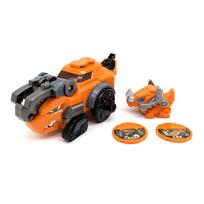 Dino Core Ultra D-Buster Tyranno Dinzauras Transformuojantis Robotas Kombaineris 5in1 / 7in 1 Veiksmo Figūrėlė Be Dėžutės