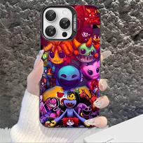 P-Poppy-ys Žaidimų Laikas-es Telefono Dėklas Skirtas IPhone 16 15 14 13 12 11 Pro Max 17 Plus Spalvingas Dangtelis iPhone 17
