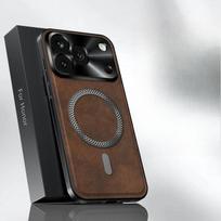 Dėklas Honor 600 600 Pro Stilingas Paprastas Versliškas Kūrybiškas Neslystantis Magnetinis Dangtelis Honor600 Atsparus Smūgiams Funda Honor 600 ruda