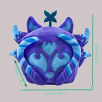 New Fruits Blox Plush Toys Anime Game Stuffed Toy Devil Fruit Horror Dolls Kids Birthday Gifts House Sofa Soft Fruit Pillow blue