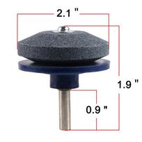 Knife Sharpener Blade Balancer Fast Lawnmower Blade Sharpener Universal Grinding Rotary Drill Cutting Tool Accessories (as the picture,1pc)
