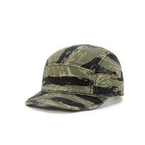 Vintažinė reguliuojama unisex kepurė lauko žygiams ir alpinizmui One size fits all armijos žalia spalva
