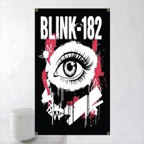 60X90Cm 90X150Cm B-Blink-182 Sunkiojo Roko Grupės Vėliava Poliesterio Skaitmeninės Spaudos Vėliava Miegamojo Sienos Menui Lauko Gobelenas 60x90cm24x35in