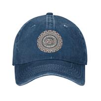 Fiji Bula Kesakesa Design  Denim Fabric Cap Casual Baseball Caps Adjustable Hat Summer Unisex Baseball Hats One Size gray
