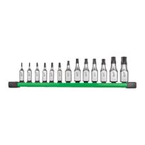 Milwaukee antgalių komplektas TX8-TX60 BO 1/4" ir 3/8" 13 dalių