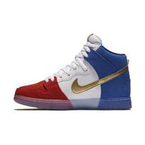 Nike Sb Dunk High Tricolor USA 313171-674 42.5 raudona/balta
