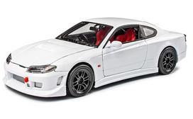 WELLY Nissan Silvia S-15 1/24 Scale Diecast Model Car, 22485NS-W, White balta