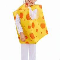 Sūrio Kostiumas Maisto Tematikos Tunika Lengva Dėvėti Vaikams, Jaunimui, L Cheese yellow