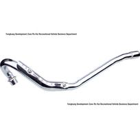110-140cc Visureigio Motociklo Priekinė Išmetimo Vamzdis, skirtas CRF70 Motorcycle Exhaust Pipe white