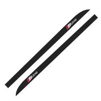 Audi RS3 Automobilio Durų Šoninės Slenksčio Lipdukas Decal skirtas Audi A4 B5 B6 B7 B8 B9 A1 A3 8V 8P 8L A6 C5 C6 C7 A5 A7 A8 Q3 Q5 Q7 TT S3 S6 Sline Quattro black
