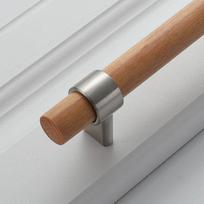 Medinės Rankenėlės Baldams, Spintelių Traukikliai Ir Modernios Juodos Virtuvės Durys, Stalčius Vaikams Auksinės Reguliuojamos Rankenėlės 96-160mm 96mm hole