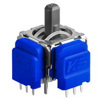 2 PAK nuo dreifo TMR elektromagnetinis vairasvirtė Didelio tikslumo Patvari Hall efekto vairasvirtė Pakeitimas PS5 DualSense Edge gray