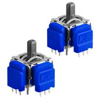 2 PAK nuo dreifo TMR elektromagnetinis vairasvirtė Didelio tikslumo Patvari Hall efekto vairasvirtė Pakeitimas PS5 DualSense Edge