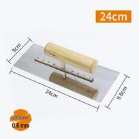 Plastering Toolkit: Trowel, Putty Knife, Scraper, Plastering Board, Wall Trowel, Ash Spoon. gray
